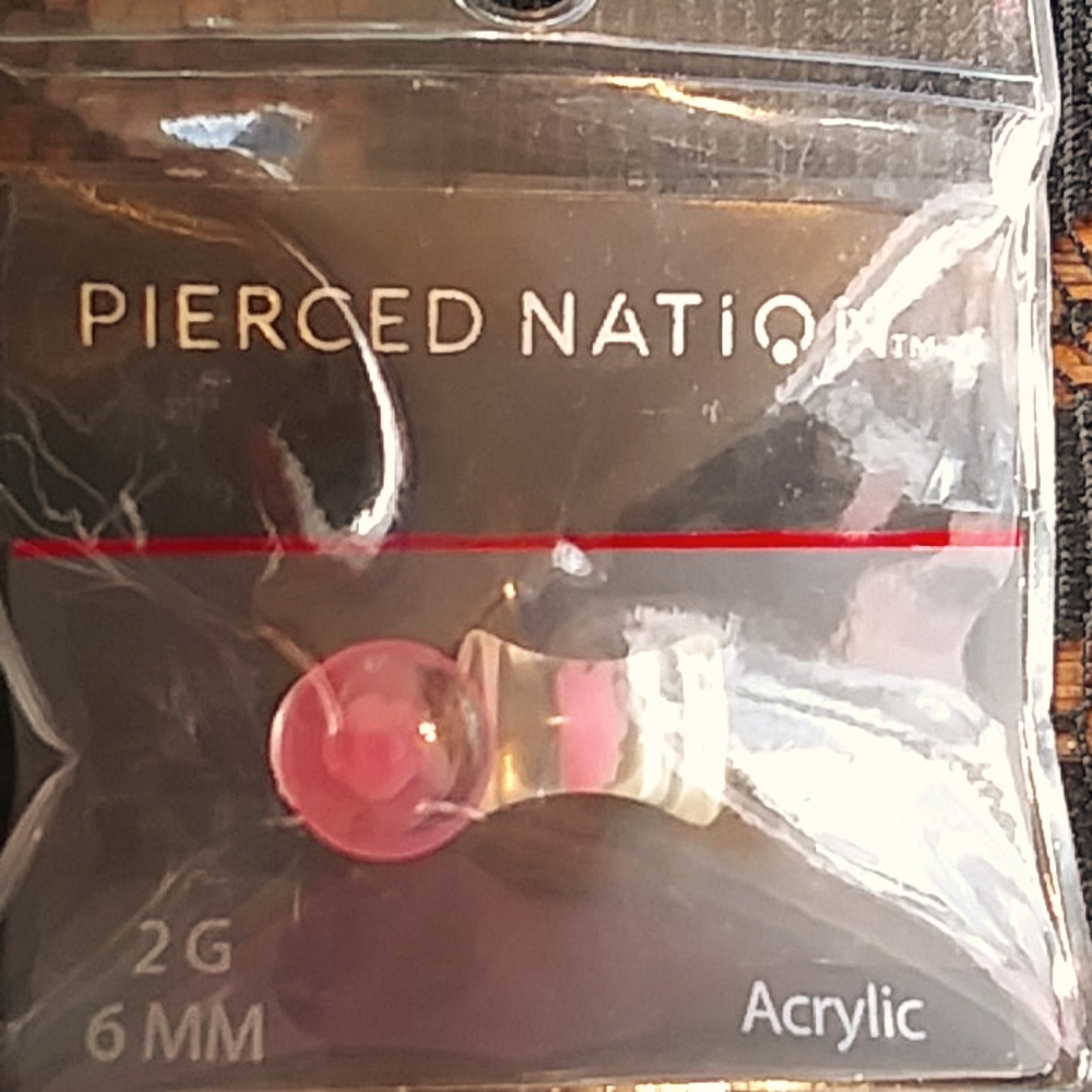 2g Rose gauges acrylic